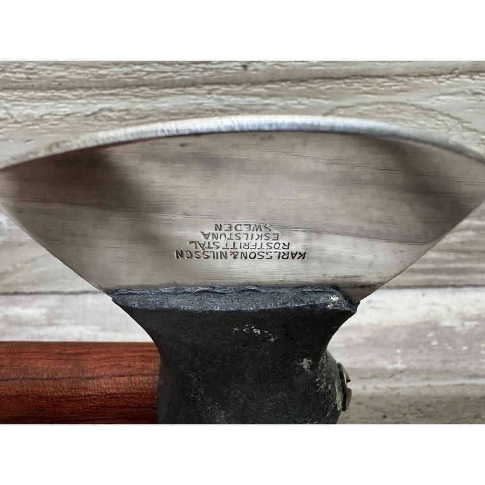 Swedish 1960's Karlsson & Nilsson Meat Tenderizer/Cleaver Stainless Steel